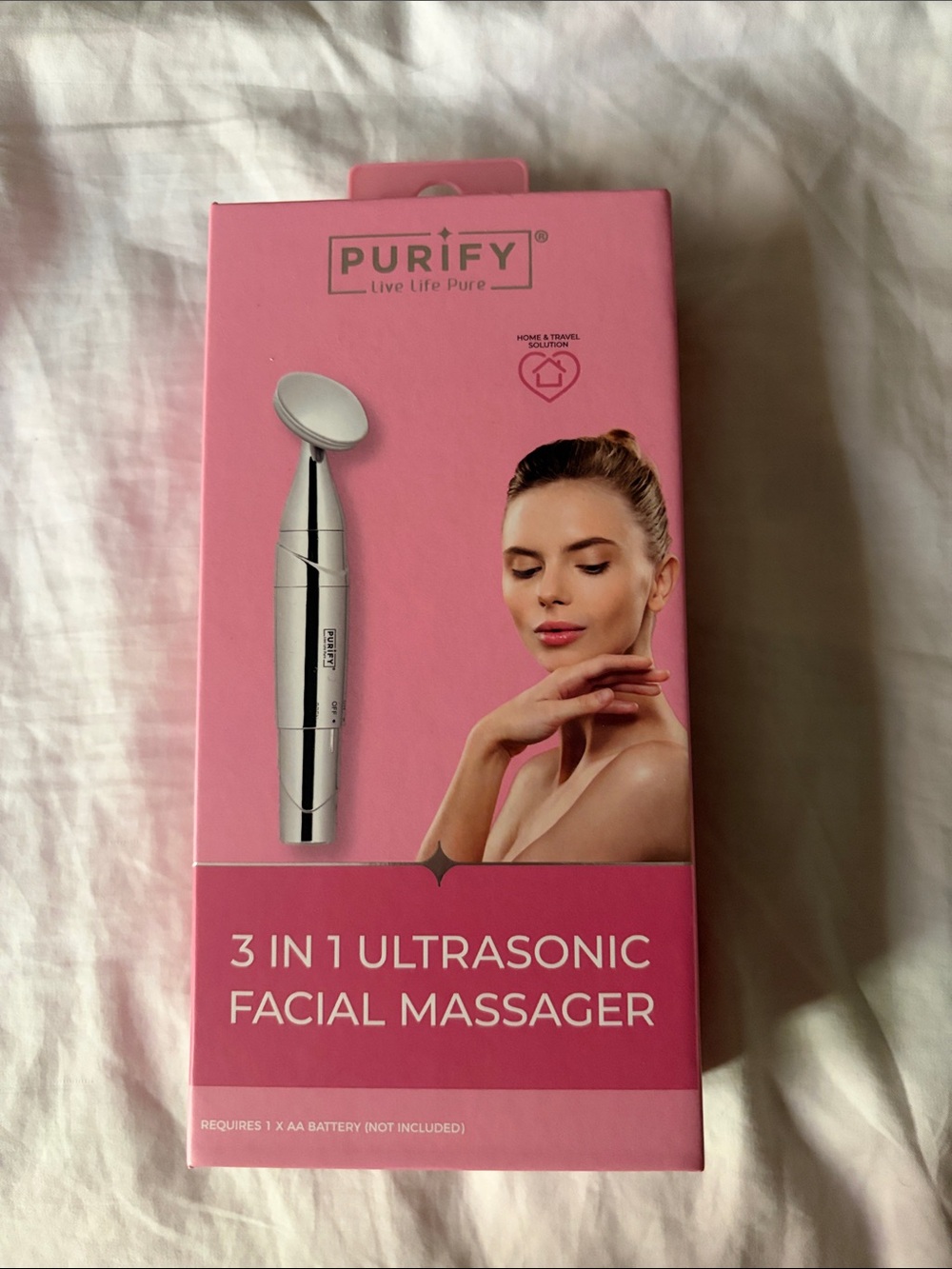 3-in-1 Ultrasonic Facial Massager